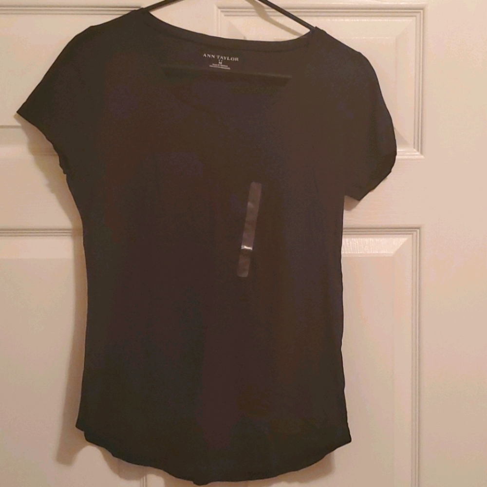 Navy Ann Taylor Tee